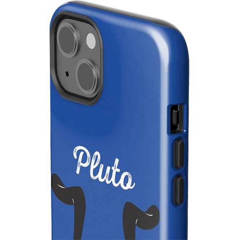 Disney Friends Pluto Backwards iPhone 15 Impact Case